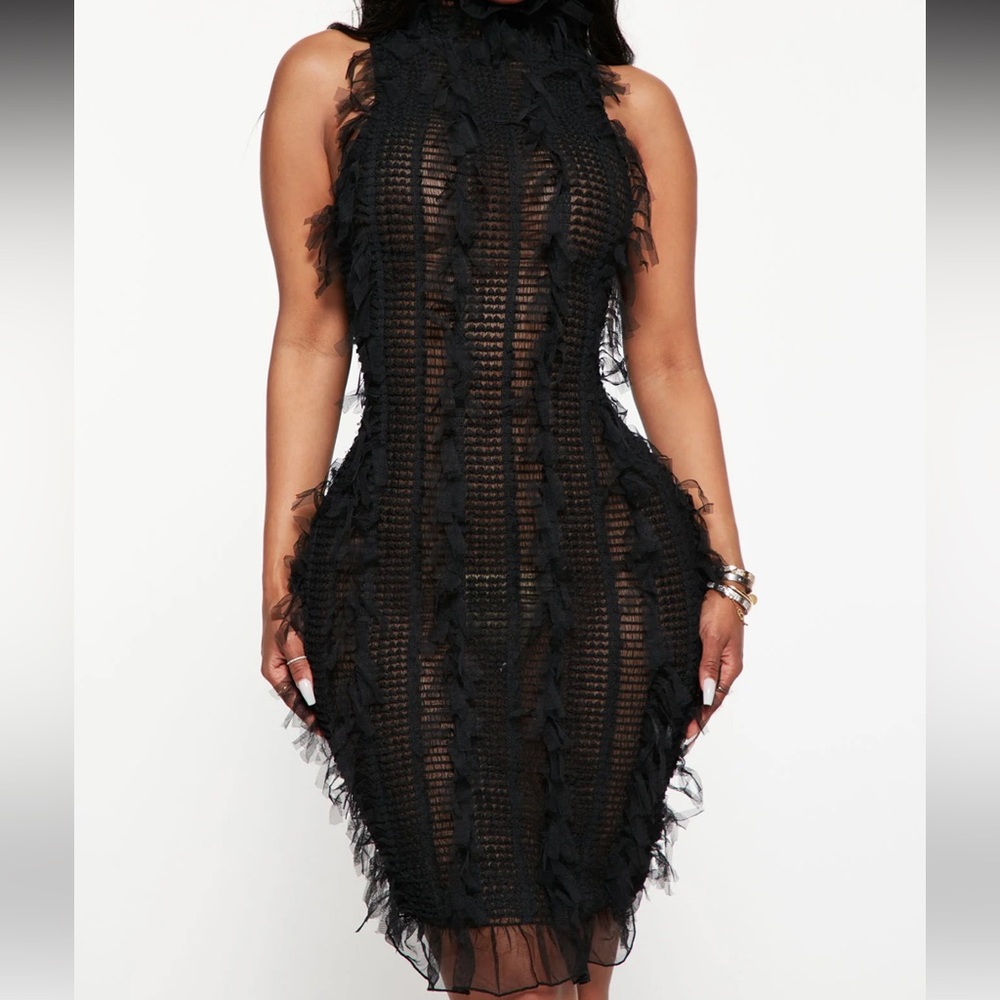 NWT Tall mesh dress